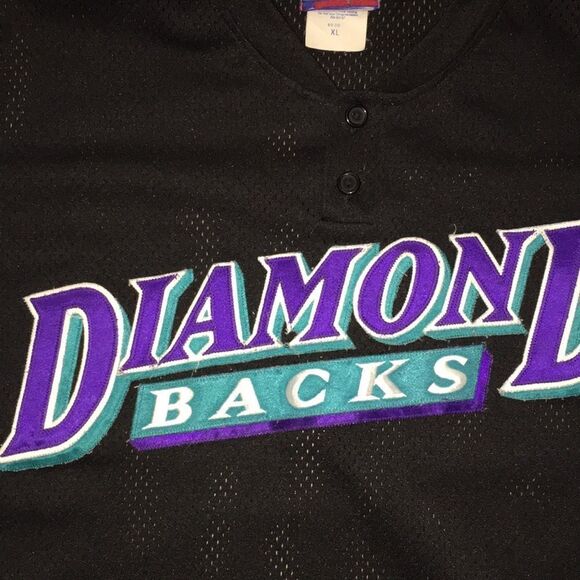 2001 authentic MLB Arizona Diamondbacks batting practice mesh baseball jersey XL - Picture 3 of 6